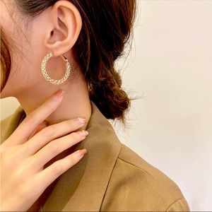 Circle Hoop Earrings